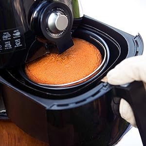 Air fryer accessories baking pan  Faberware Ivation Emeril Secura Della Chefman Cooks Companion