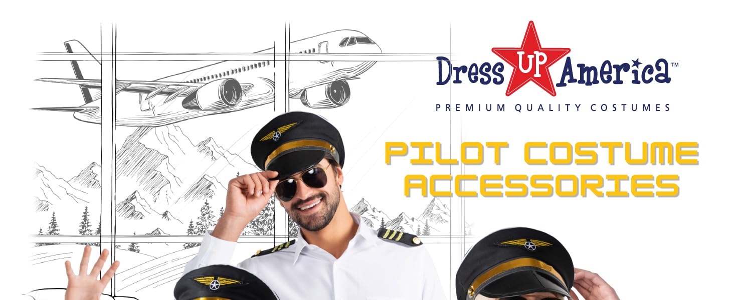 Dress up america costume accessories for kids and adults flying high with confidence complete your