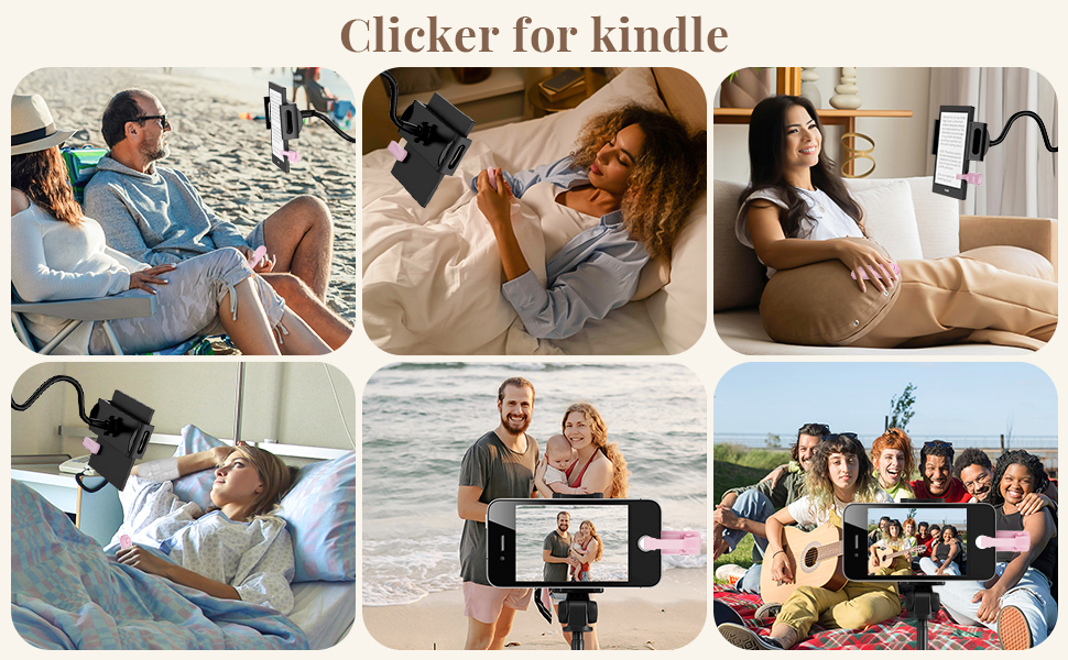 kindle accessories for reading in bed
