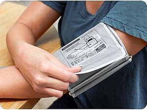 Secure the arm blood pressure cuff xl home medical bp measurement