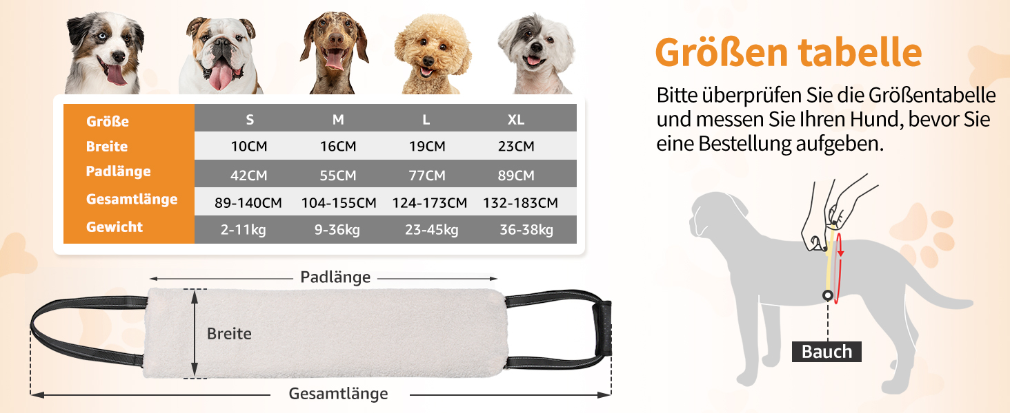 tragehilfe für hunde