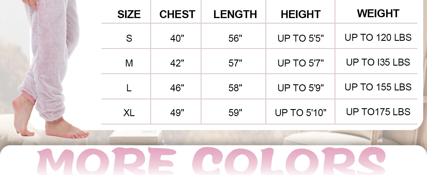 Onesie Sherpa Pajamas For Women