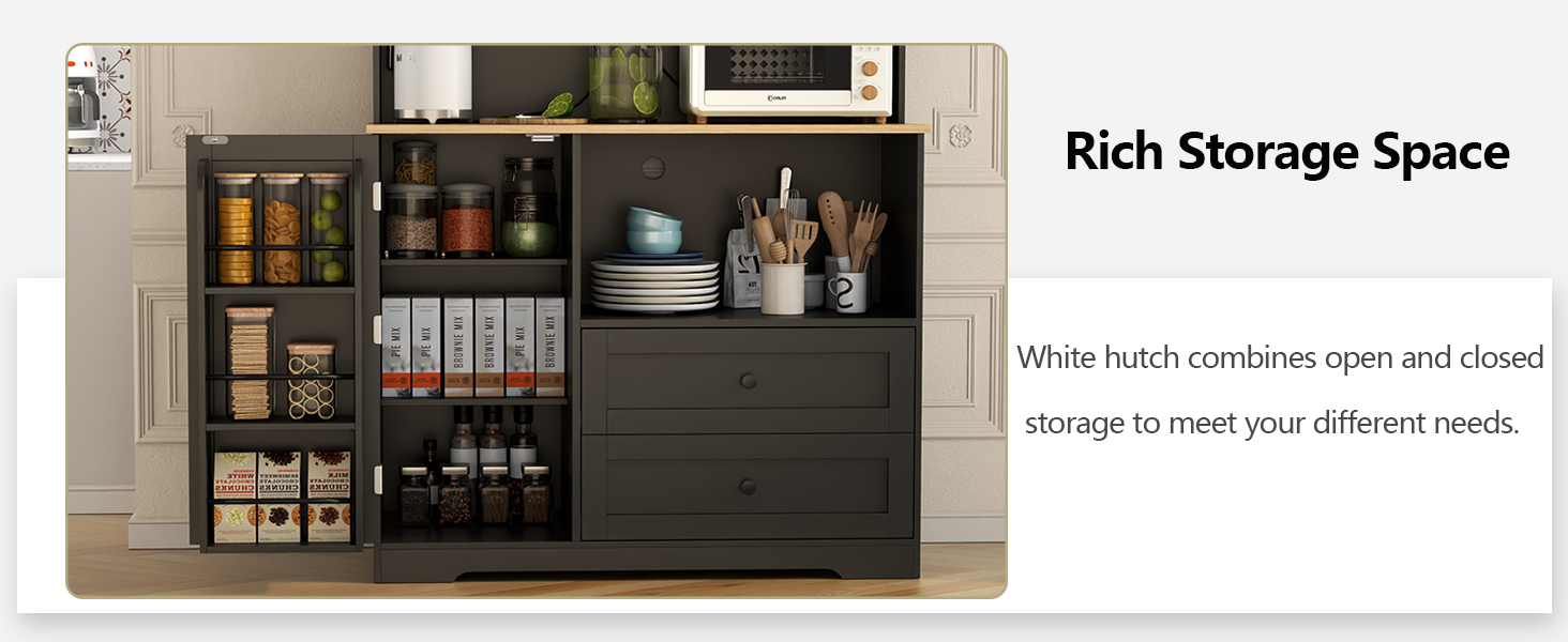 Kitchen Pantry Storage Cabinet