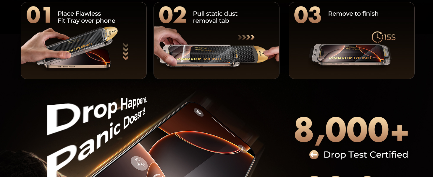 16 pro screen protector