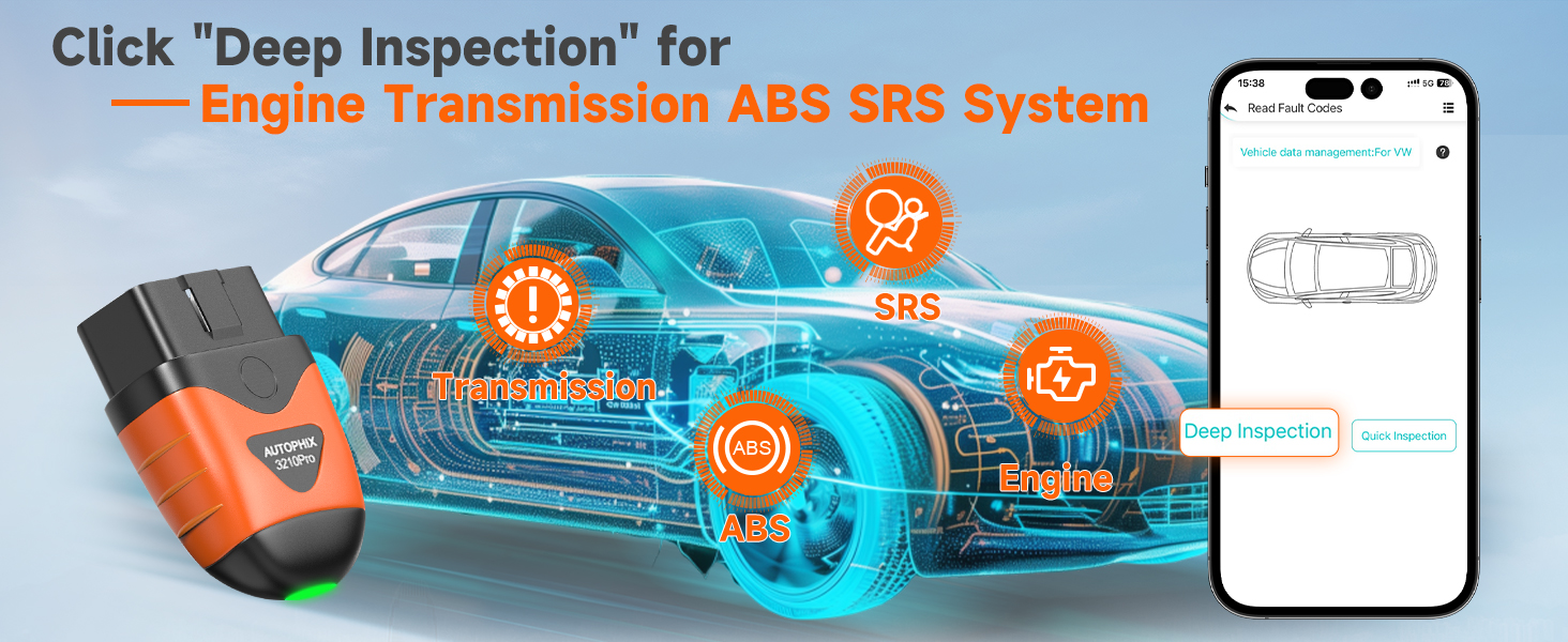 3210 Pro OBD2 Bluetooth Scanner