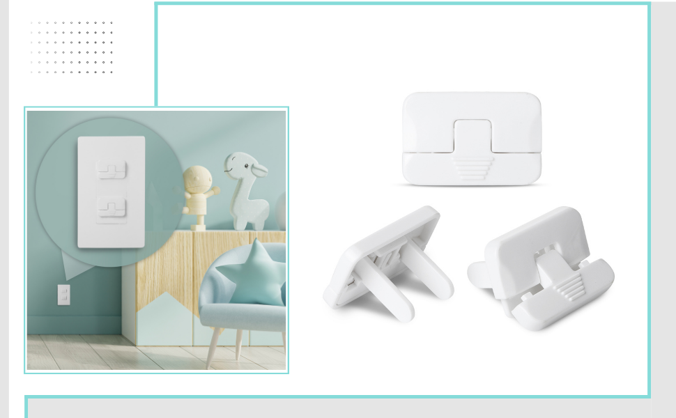  Outlet Covers, 15 Pack, 2 Prong Outlet Covers, Baby Proof Outlet Covers