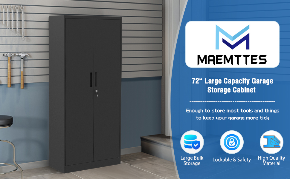 Maemttes Garage Storage  Cabinet