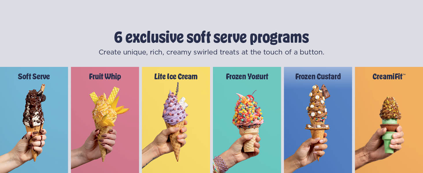 6 Soft Serve Programs