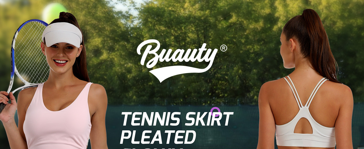 tennis skirt with shorts pleated golf for women high waisted dressy casual skorts with pocket