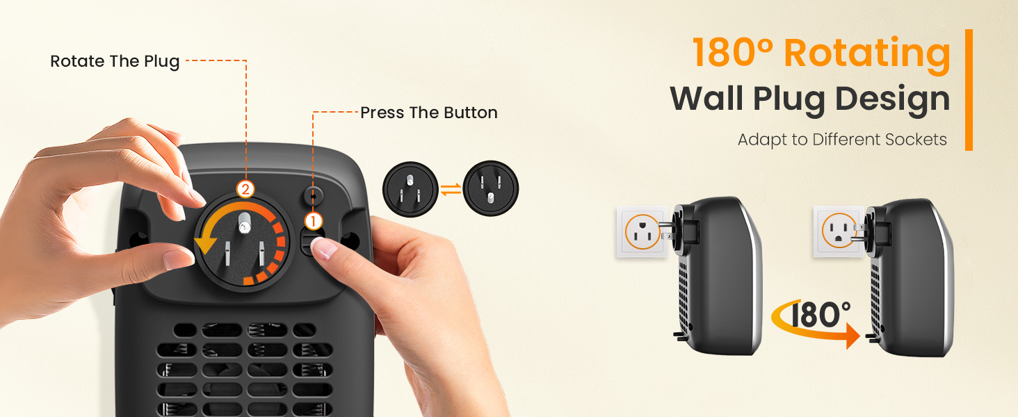 wall plug heater