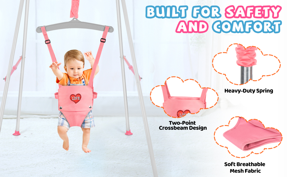 Baby jumping chair