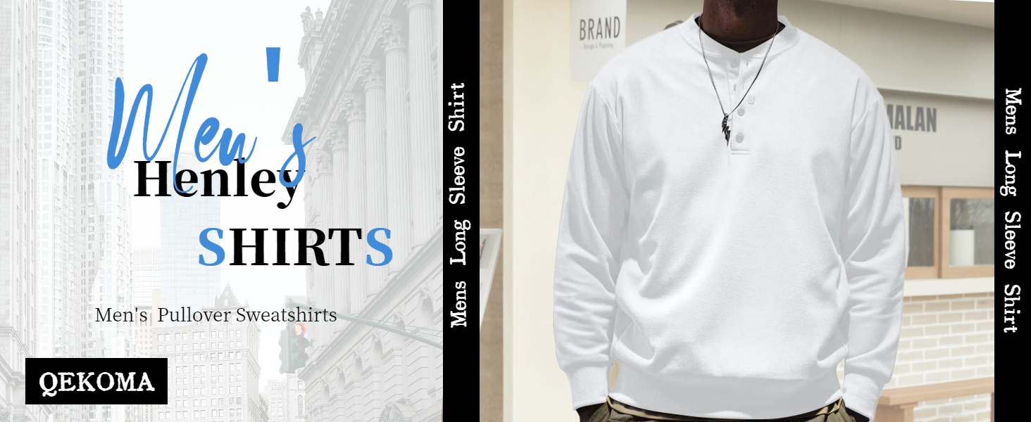Mens Henley Shirts