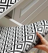 Drawer Shelf Liner for Kitchen Cabinets,Non-Adhesive Non-Slip Shelf Liner