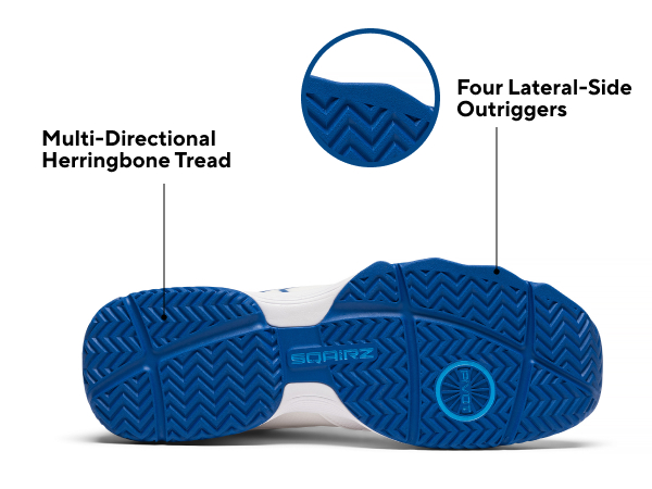 Amazon.com | SQAIRZ XRZ Men's Pickleball Shoes, Pickleball