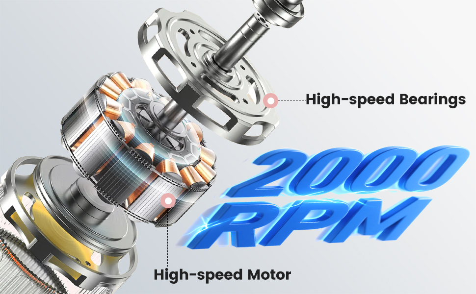 high-speed bearings -2000 RPM