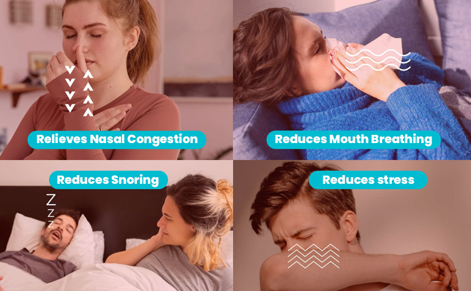 HILOI Nasal Strips Extra Strength, Tan, 21 Count, Works Instantly, for