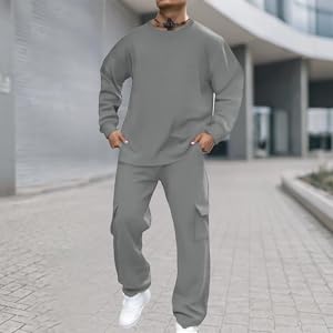 Sweatshirt and Sweatpants Sets for Men
