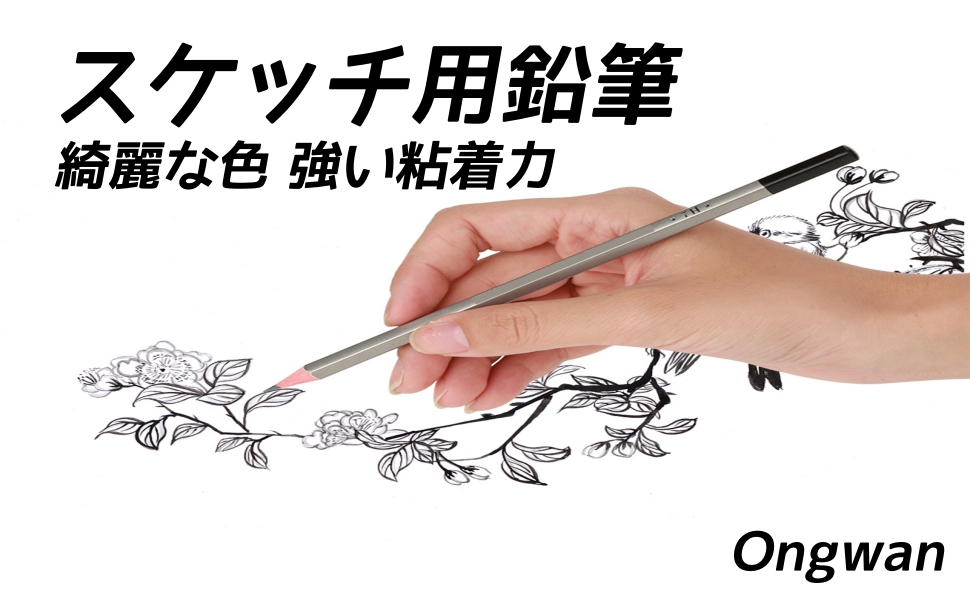Amazon | 24ピース 描画鉛筆 グラファイトスケッチ鉛筆セット14B