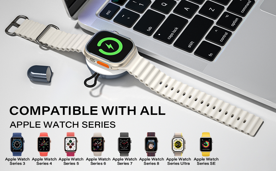 USBC Protable Charger for Apple Watch, Wireless