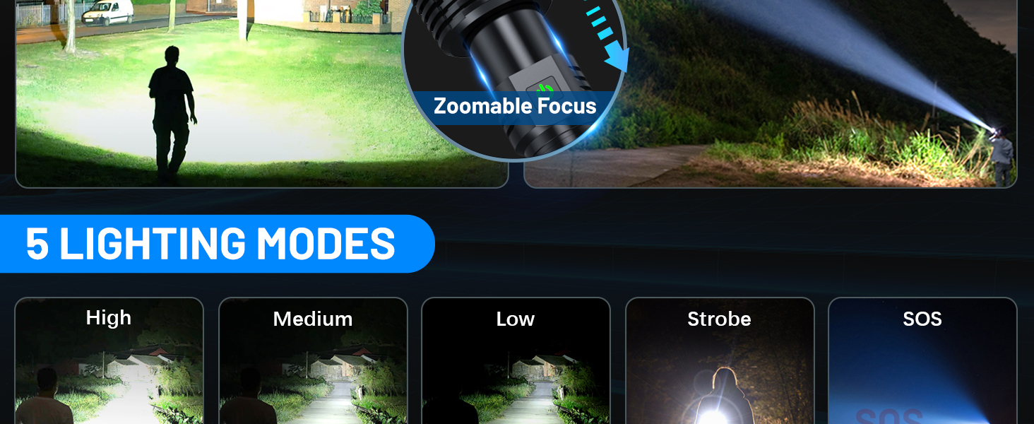 5 Lighting Modes