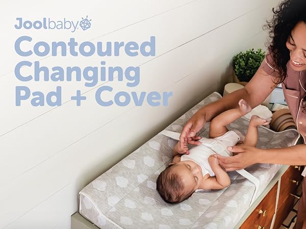 Amazon.com : Jool Baby Soft Changing Pad + Washable Cover