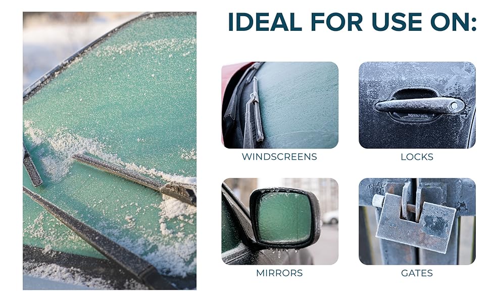 Polar DeIcer Spray 500ml Fast Acting & Prevents Refreezing