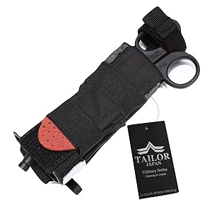 Amazon.co.jp: 【TAILOR JAPAN】止血帯 ホルダーセット EDC