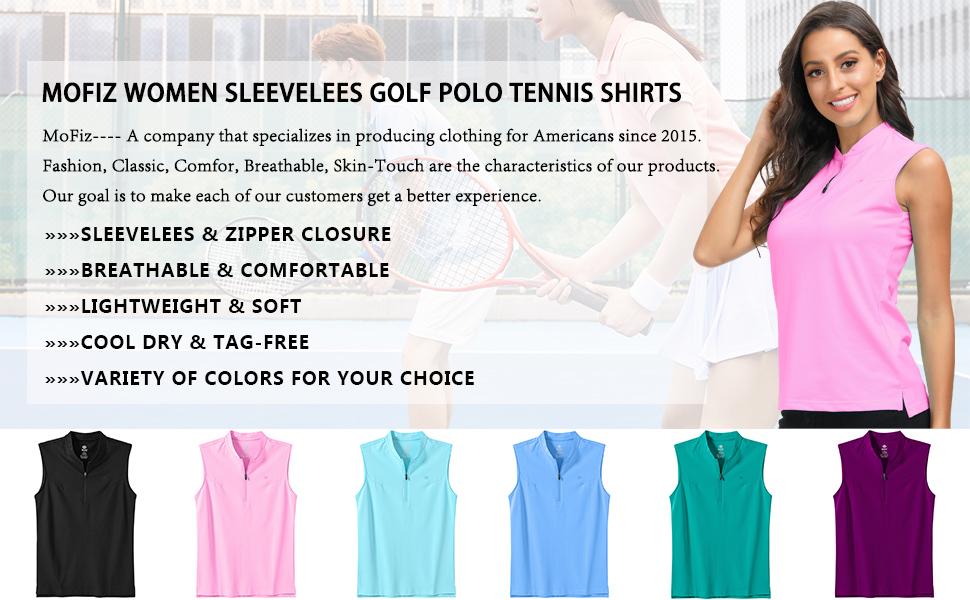 women golf shirts