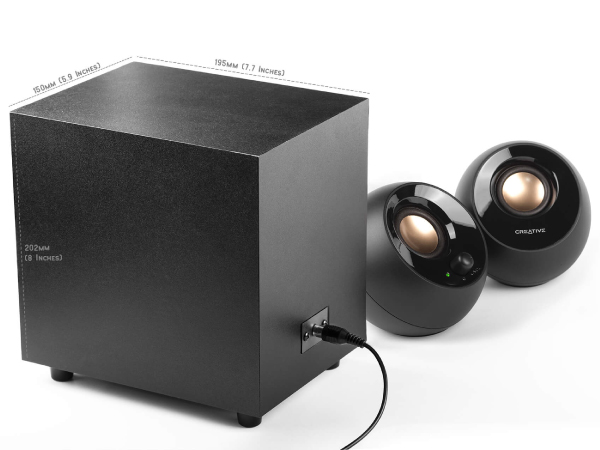 Amazon.co.jp: Creative Pebble Plus USBパワー動作 サブ