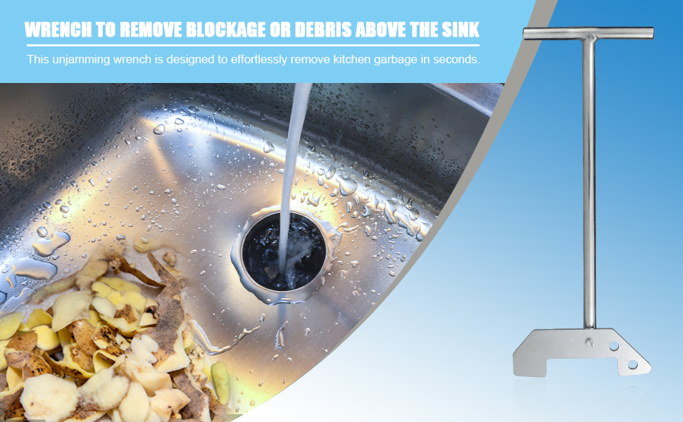 EZYPAK Garbage Disposer Unjamming Wrench 丨Garbage Disposal Wrench