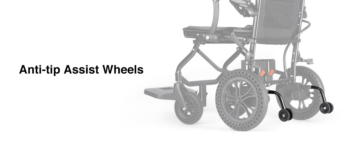 Anti-tip Assist Wheels