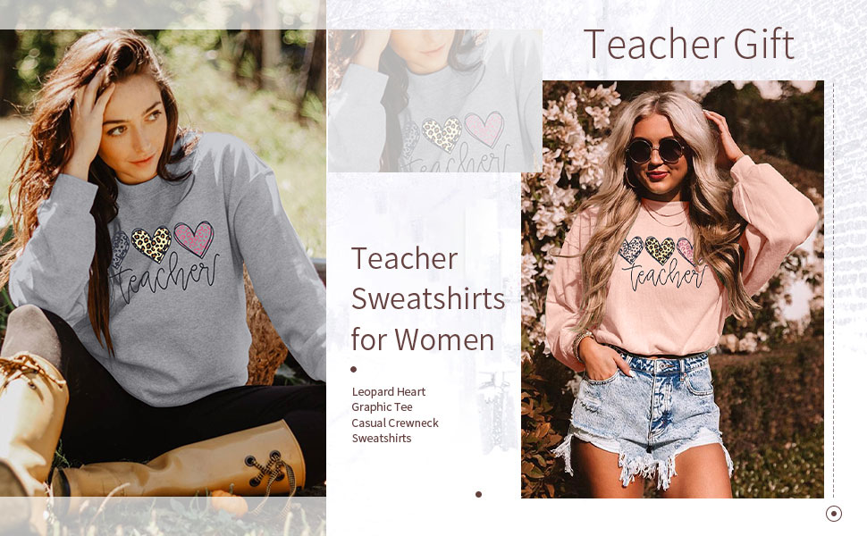 WOMEN TEAHCER SWEATSHIRT