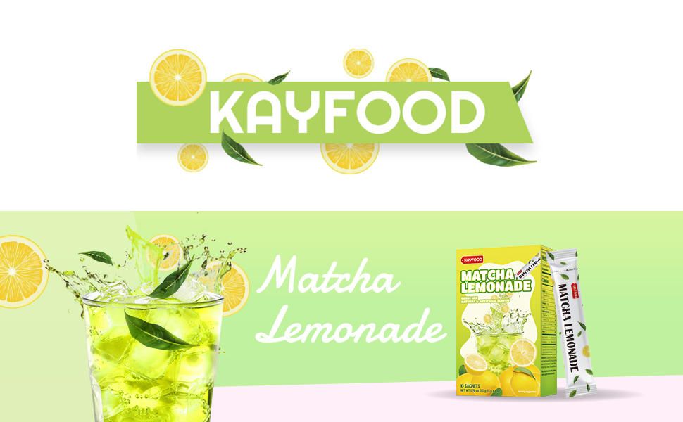 KAYFOOD PremiumK Matcha Lemon & Peach Oolongade Oolong Tea