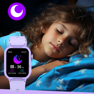 kids watch with sleep monitor