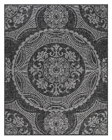 Medallion Outdoor Patio Rug