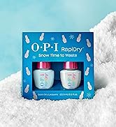 OPI RapiDry Quick Dry Nail Polish Colors | Opaque, Crème, & Shimmer Winter Shades | Smudge Proof,...