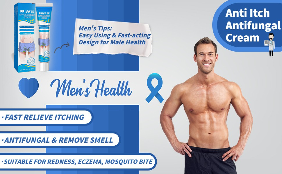 Private Areas Antibacterial Cream, Update Jock Itch Antifungal Cream