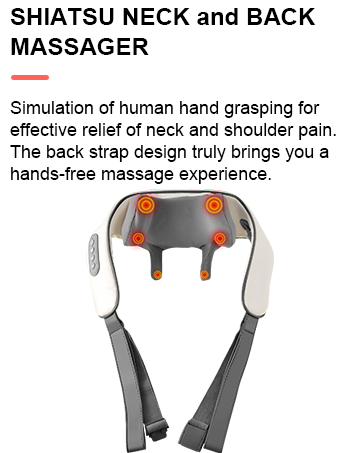 SHIATSU NECK and BACK MASSAGER