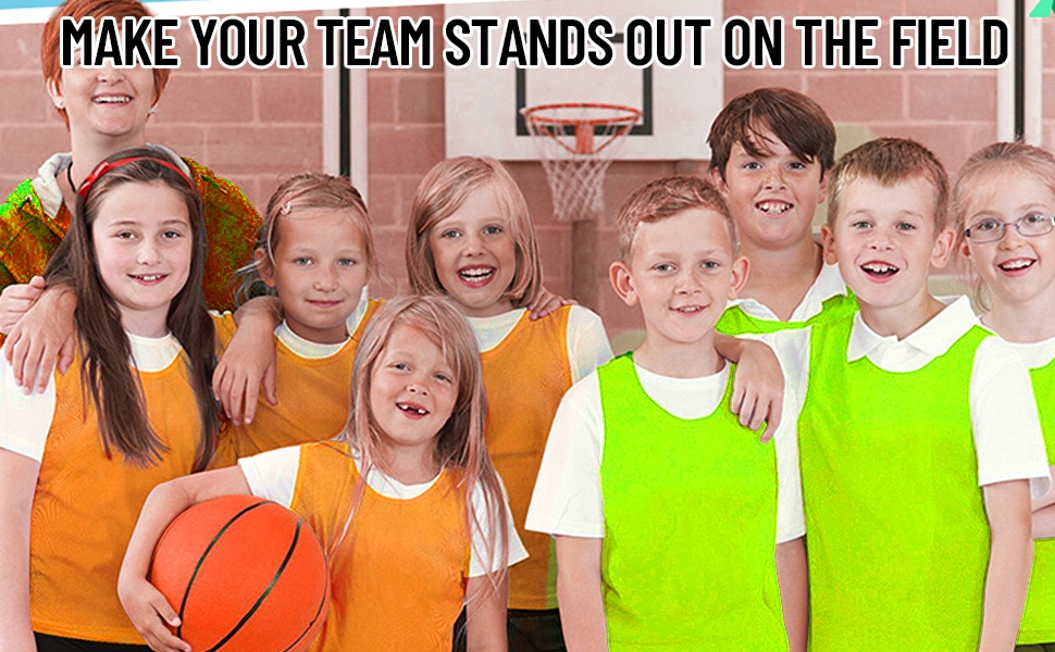 12 packs scrimmage team vest