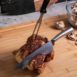 Thanksgiving party ready - chicken preparation