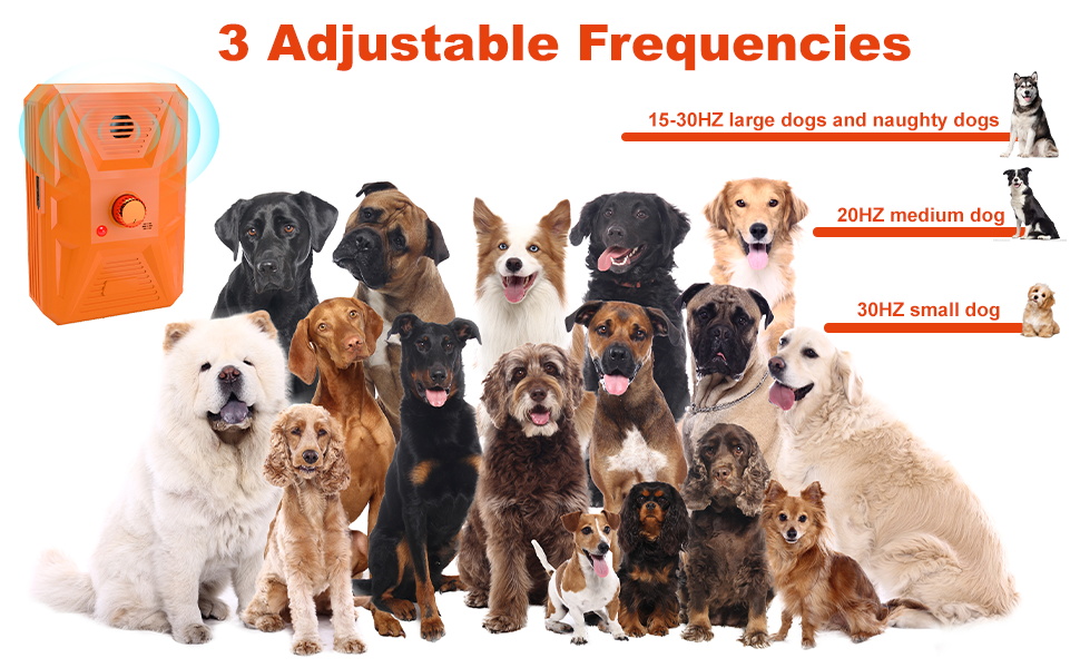 RoamRover Dog Bark Deterrent Devices, 33 Ft Stop Neighbors Dog From