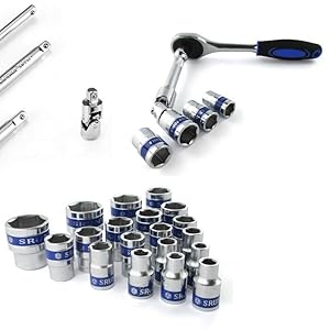 Heavy Duty Hex Socket Tools, DR. Socket Set, Heavy Duty Socket Tools set, SPN-RECPP