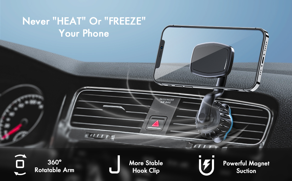 magnetic phone mount