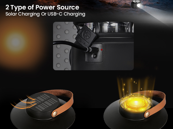 ライト・ランタン YADEN POWER STOCK LANTERN 1000 BOX GLUAAE Solar Powered Waterproof Lanterns, Vintage Outdoor