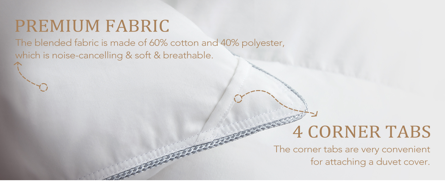 Downluxe Luxurious Down Comforter Queen Size with Premium Fabric  
Downluxe All Seasons Medium Warmth Duvet Insert Queen 1e043502 416d 4cd0 Ba6f E842cacd478c. CR0,0,1464,600 PT0 SX1464 V1