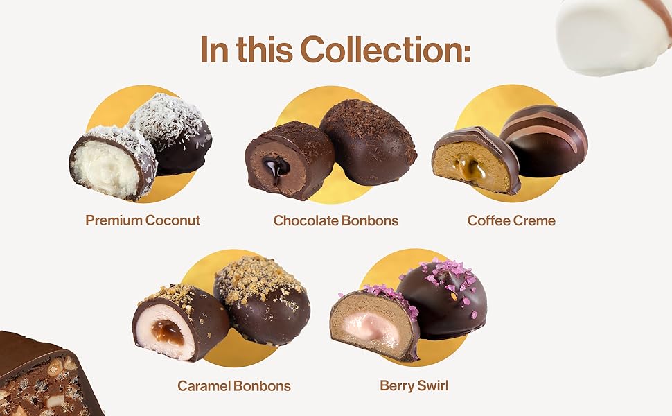 loved ones to the finest holiday chocolates with our exquisite Holiday chocolate gift box