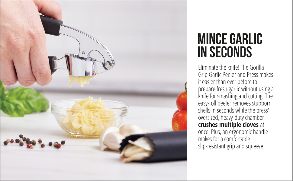 Mince garlic in seconds