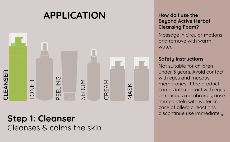 rau cosmetics application moisturizing cleanser cleansing impure skin acne neurodermitis