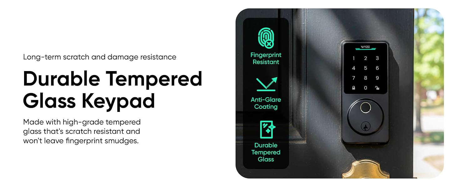 Wyze Lock Bolt v2 Glass