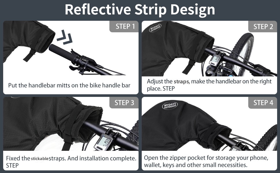 handlebar mitts motorcycle